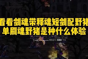 剑魂打魂野猪的策略是什么？如何高效击杀魂野猪？