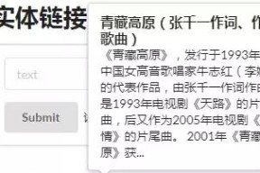让机器认知中文实体 — 复旦大学知识工场发布中文实体识别与链接服务