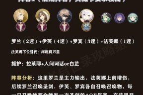 以幻书启世录最强速攻阵容速攻流阵容搭配指南