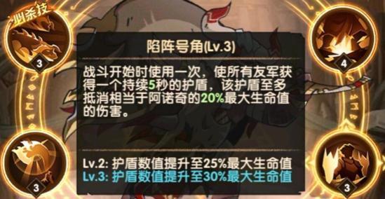 剑与远征悍血督军阿诺奇技能全解析（掌握阿诺奇的强大技能）  第2张