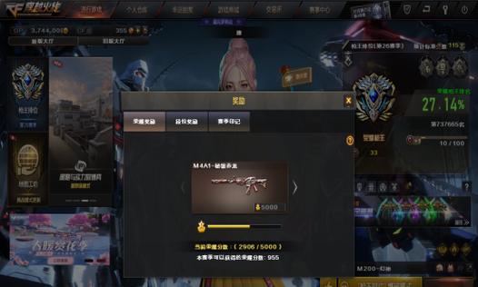 CF荣耀枪王首次达成需要多少豆？如何快速获得？  第1张