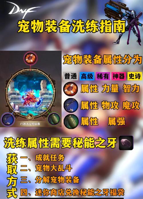 dnf宠物装备属性如何选择？选择装备属性的依据是什么？  第2张