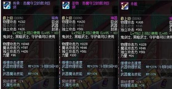 dnf传承装备如何交易？价格大概是多少？  第2张