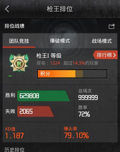 cf游戏记录怎么查询？如何查看自己玩cf的时间？  第1张