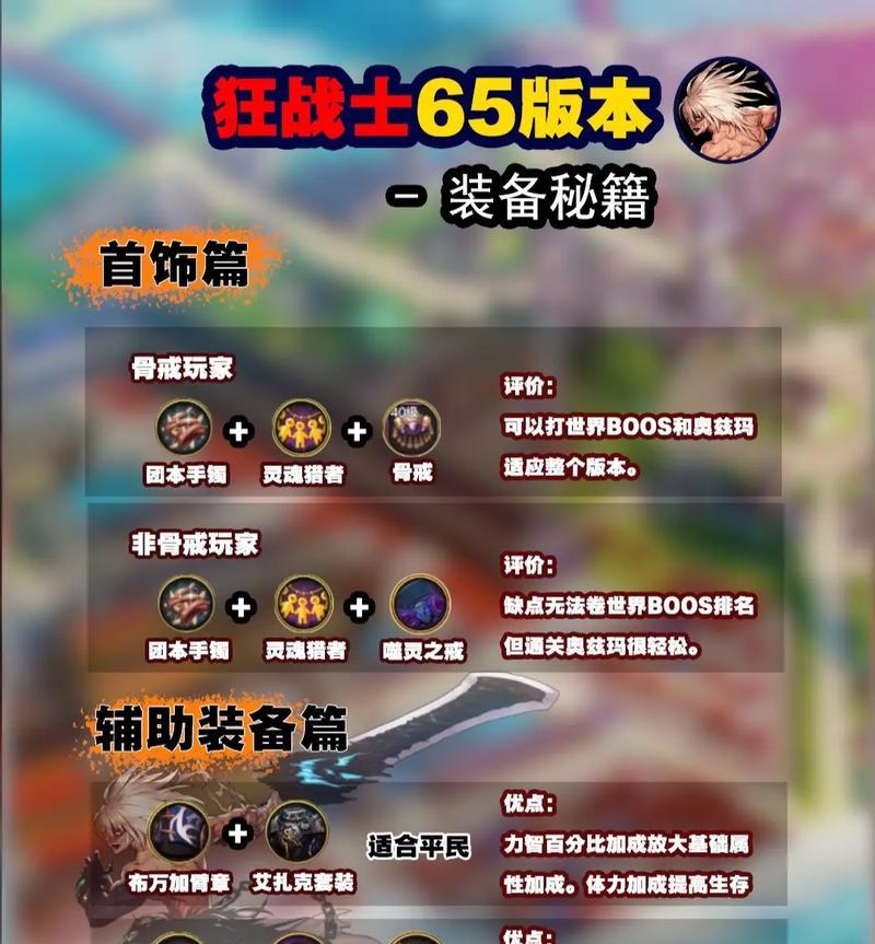 地下城与勇士回归后应该穿什么装备？装备选择指南是什么？  第1张