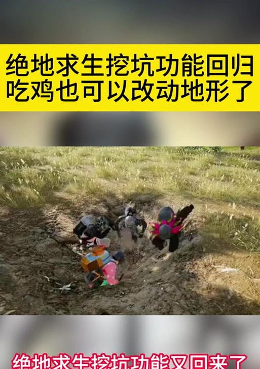 绝地求生中挖坑砍树的技巧是什么？  第3张
