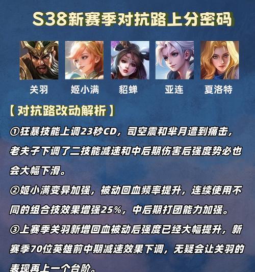 王者荣耀（掌握关键技巧）  第1张