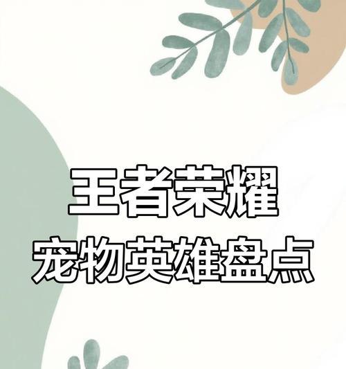 王者荣耀超宠的获取方法是什么？超宠有什么特殊能力？  第2张