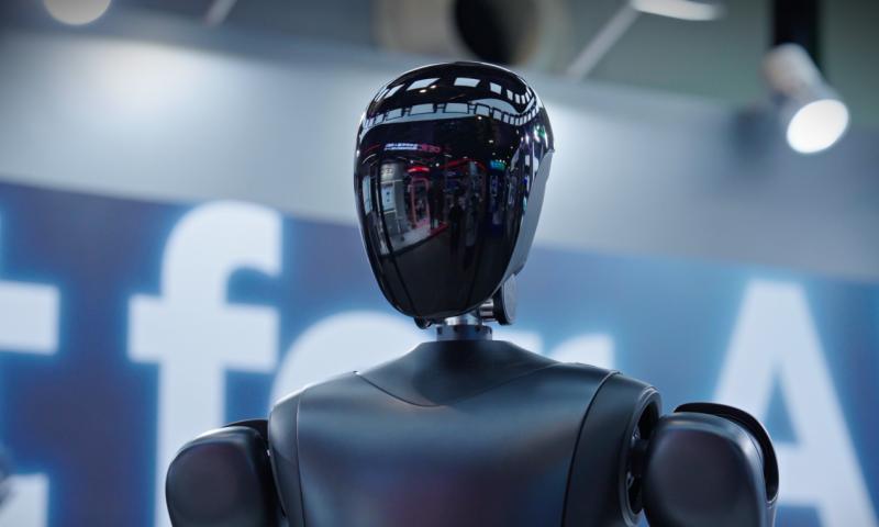 Robot for AI，动易科技携两款人形机器人及摆线关节模组系列产品亮相 WAIC 2025  第4张