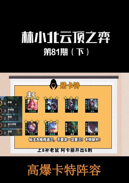 玩转LOL云顶之弈，带你了解卡特直升机阵容玩法  第2张