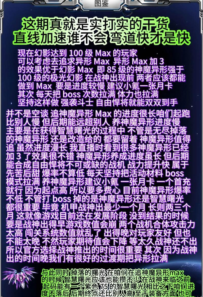《雷霆战机》游戏体力分配攻略（如何高效利用体力提升游戏进度）  第2张