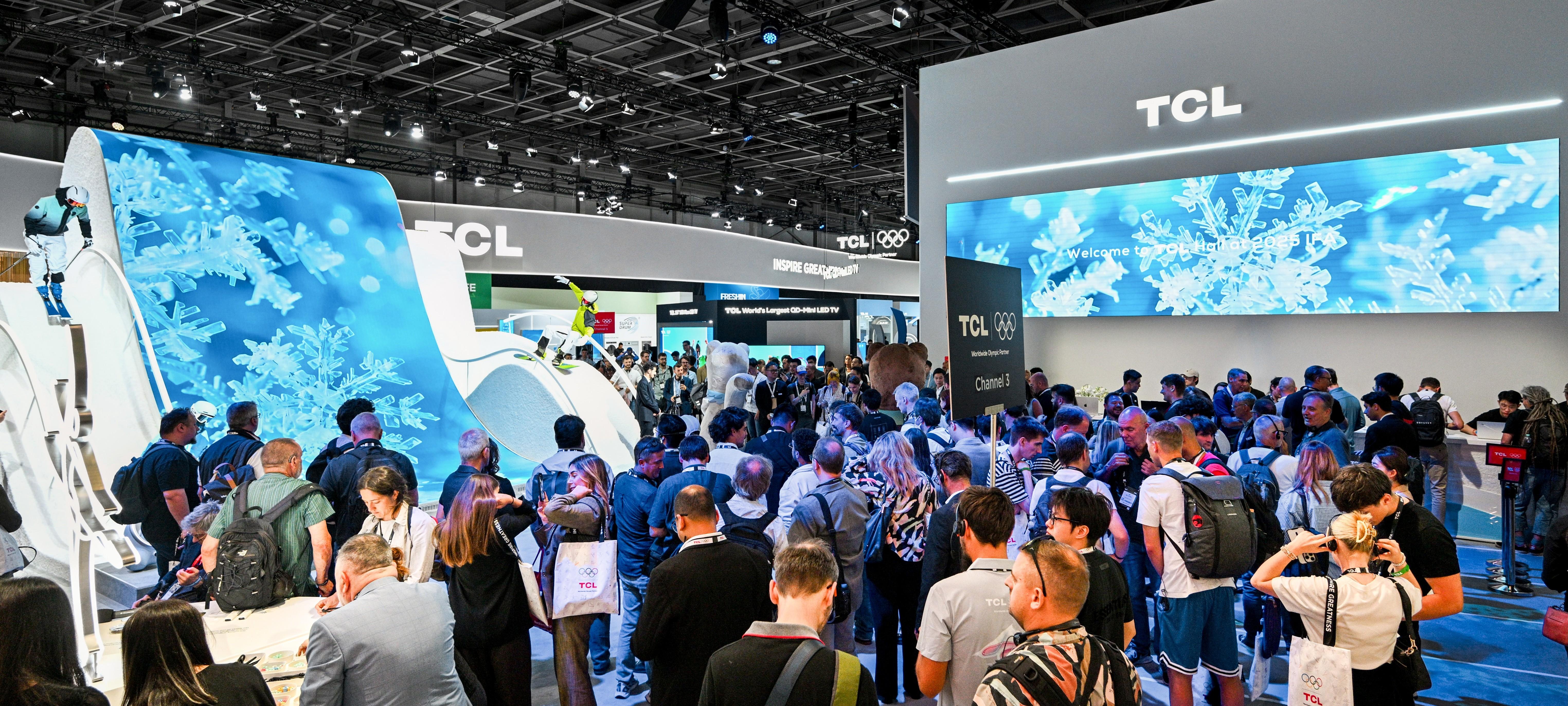 从中国领先到欧洲高端之选：TCL 以 AI 与健康创新产品亮相 IFA 2025  第1张