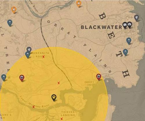 《荒野大镖客2传奇动物刷新规律揭秘》（游戏中如何准确刷新稀有动物）  第2张